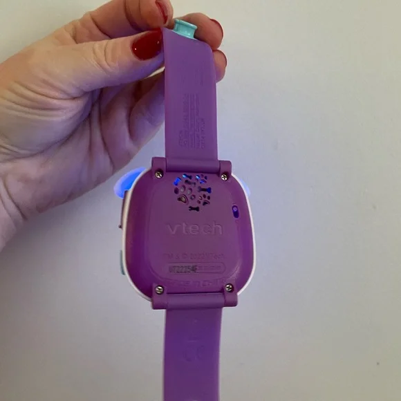 VTech Kids Purple Interactive Learning Watch - Picture 2 of 3